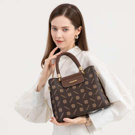 经典系列老花女士包包潮流百搭斜挎单肩手提包凯瑞奥法棍驴家对版