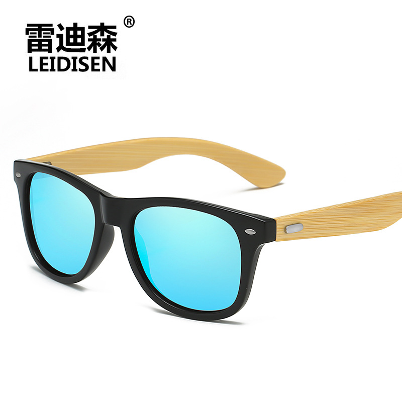Radisson Environmental Protection Personality Bamboo Legs Polarized Sunglasses Handmade Retro Rice Nails Sunglasses Glasses 1501