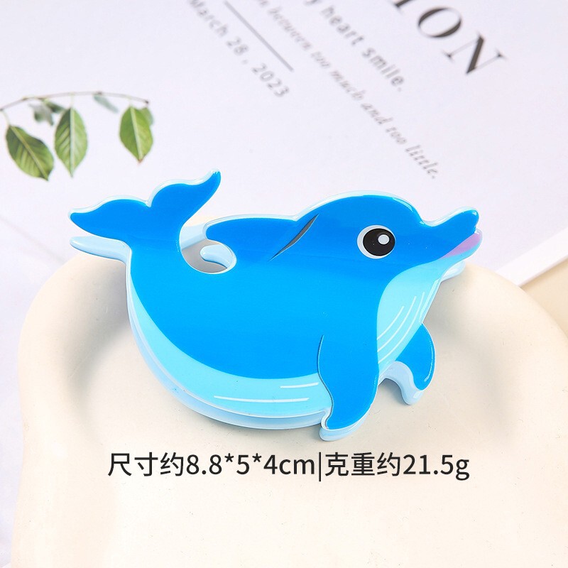 跨境个性海洋动物园抓夹企鹅鹦鹉狐狸长颈鹿螃蟹发夹鸭子海龟蜥蜴|undefined