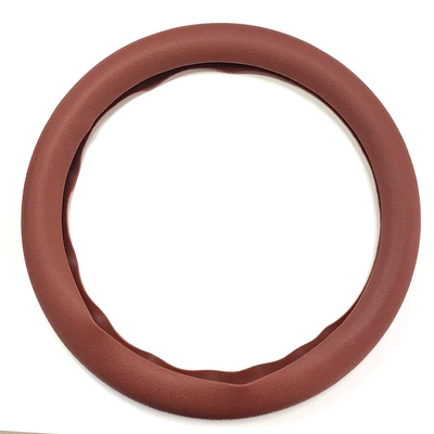 Universal Ultra-thin Soft Silicone Car — Steering wheel cover - silicone-brown-steering-wheel-1-38cm