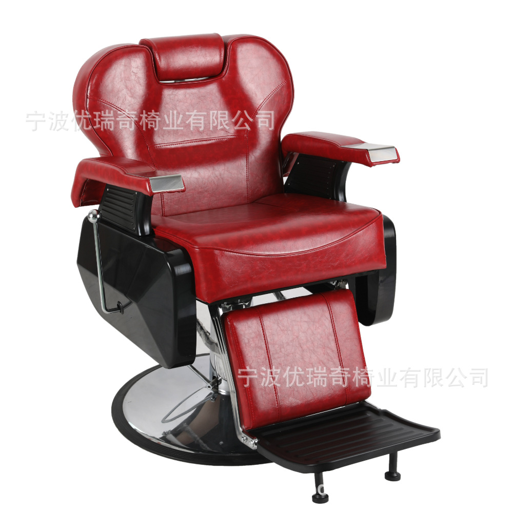 Silla de barbero de oro hidráulica silla de barbero de hombre silla de elevación silla de corte de pelo silla de corte de pelo silla de belleza silla de fábrica