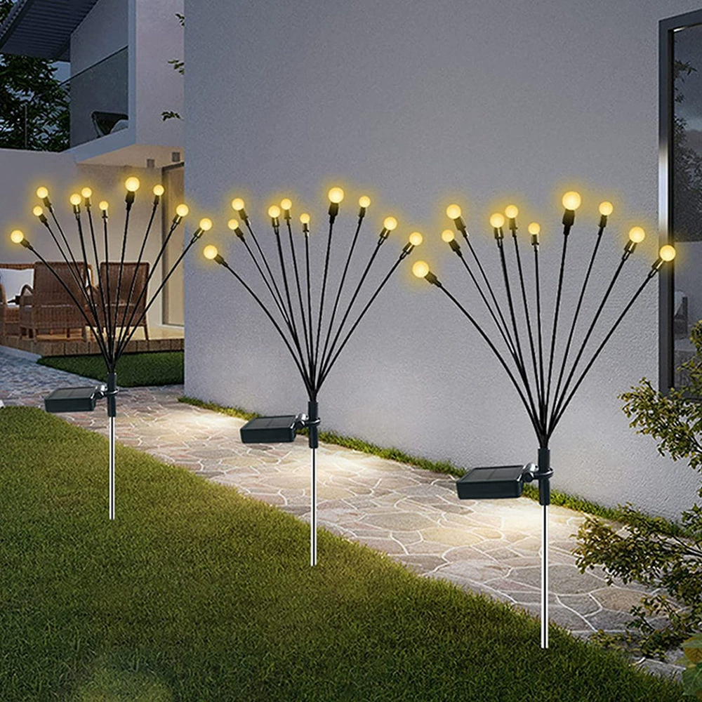 LED-лампа солнечная для беседки, водостойкая походная аквариумные растения, атмосферные садовые огни