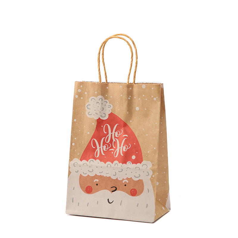 30g Weight Gift Wrapping Supplies Event & Party Supplies food packaging bag Storage & Cleaning Daily Occasion Kraft Paper Material Christmas Festival Santa Claus, Letter Pattern Simple Style Style Christmas Simple Style Santa Claus Letter Kraft Paper Daily Gift Wrapping Supplies 9