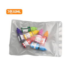 10ml Children's Science Experiment Food Grade Pigment Water Oil Plasticine Slime Crystal Mud Coloring Handmade Paint