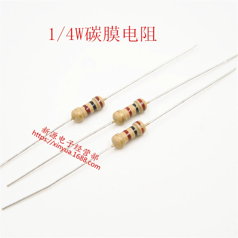 22R 22 евро 1/4W 0,25 W углеродная пленка точность сопротивления 5% цветное сопротивление кольца