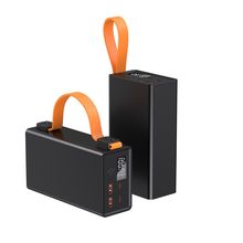 PD100W快充5万容量笔记本电脑移动电源 户外小储能带挂绳露营灯