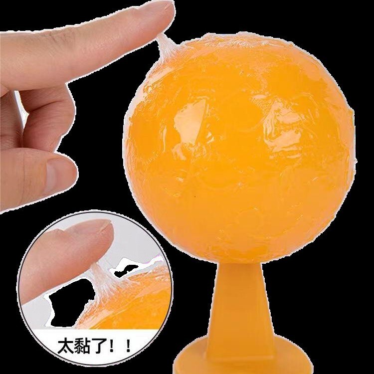 诱蝇球粘虫球带底座小飞虫扑捉器厨房卫生间水果店粘虫果蝇诱捕器|undefined