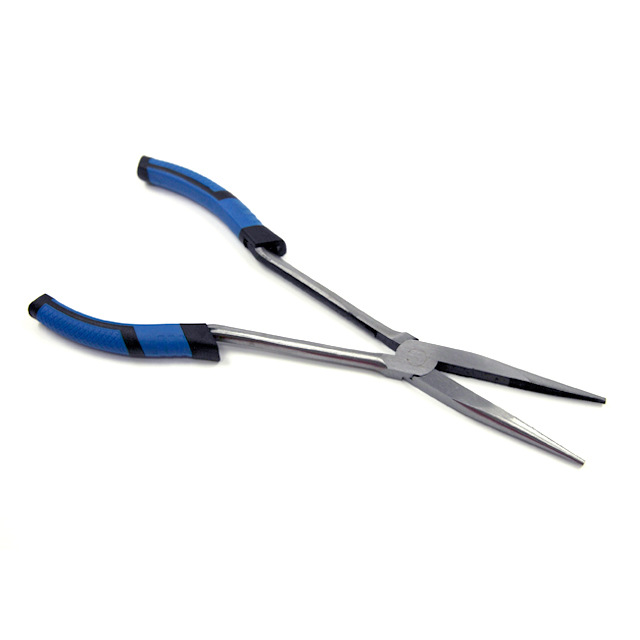 五金厂家直销多功能 加长尖嘴钳 弯嘴钳（双沾）