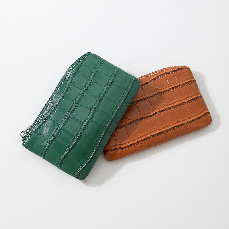Nueva bolsa de tarjetas de órgano de cocodrilo, tarjeta de almacenamiento de tarjetas de gran capacidad, tarjeta de almacenamiento de tarjetas de licencia de conducir, bolsa de tarjetas de moda