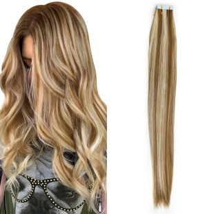 Tape In Extensions�W���zƬ�Ӱl�ٰlŮʿ��Ȼ�[�Οo�ۻ��wճ�z�l