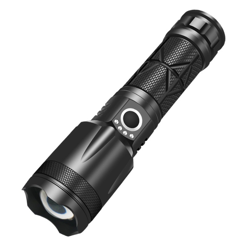 Linterna fuerte carga de Luz Súper brillante al aire libre de largo alcance pequeño mini portátil multifuncional hogar ultra-larga resistencia láser blanco image 1