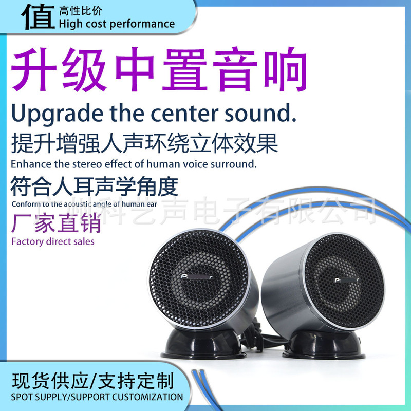 Wholesale Japanese Car Center-Mounted Audio System Ts-Df28 2.5inch Mid-Range Aluminum Alloy Speaker for Car Use