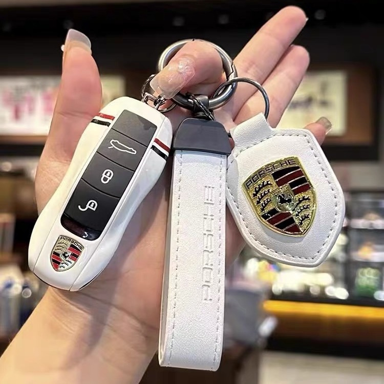 ポルシェキーシェル新しいカイエン718マカンパナメーラtaycan911プラグインキーカバーに適しています。|undefined