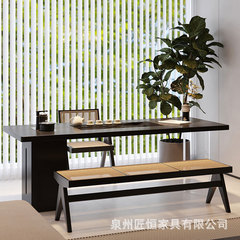 実木バルコニー茶卓机アクリル懸濁泡茶卓イタリア式極簡茶台湯たんぽ茶盤一体
