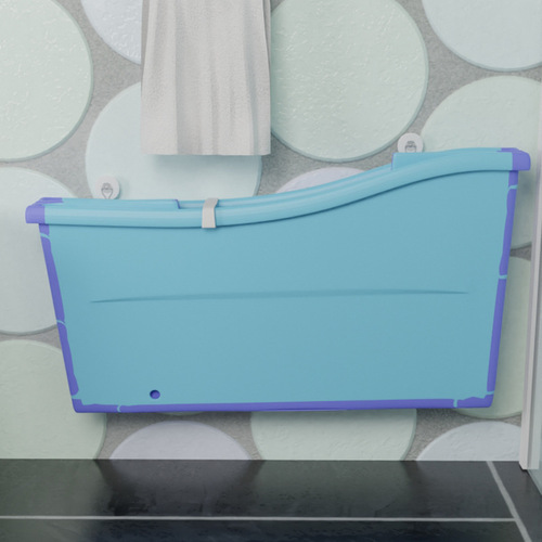 Foldable household thickened full-body bathtub children's bathtub twin bathtub adult large bathtub