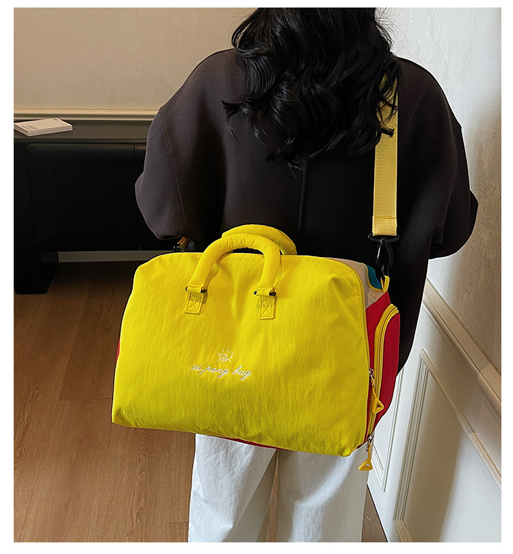 Fitness-Yoga-Reisetasche mit Nass-Trocken-Trennung und Schuhfach