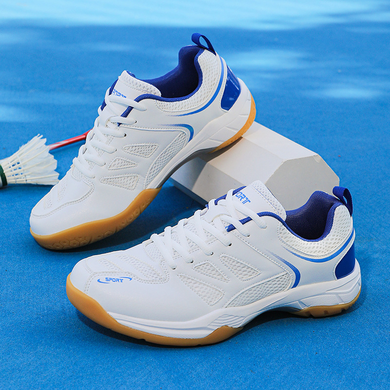 Cross-Border Breathable Badminton Shoes, Non-Slip and Wear-Resistant Volleyball Shoes, Men's and Women's Models, Adult and Youth Couples' Models, Table Tennis Shoes
