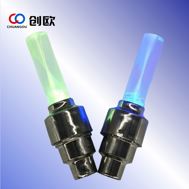 Luces de válvula coloridas, rueda de fuego de viento para bicicleta, accesorios de luz de válvula para bicicleta de montaña, equipo de ciclismo
