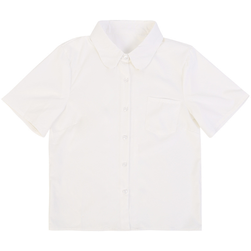 Original 20 nueva camisa de manga corta de cuello redondo JK camisa uniforme 6257