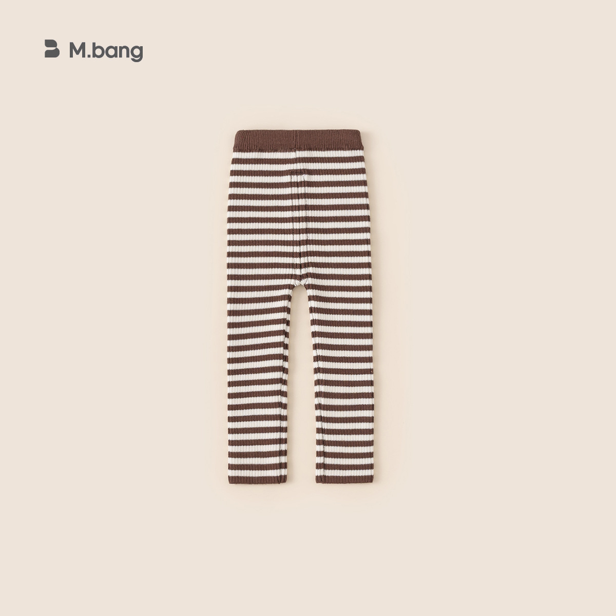 Youbao ropa para niños leggings a rayas para niñas 2024 otoño e invierno, pantalones largos de punto cálidos para niños, pantalones de todo fósforo para bebés femeninos