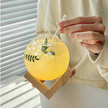 Ins Feng Gaowei Coffee Glass Cup Summer Drink Cup Niche Design…