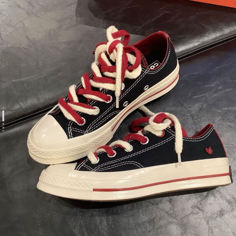 王源同款美奇匡威1970S Chuck Taylor七夕双鞋带低帮板鞋A16577C|undefined