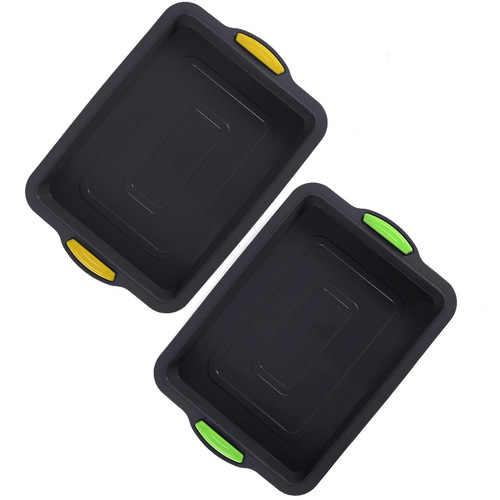 Baking tools silicone brownie cake roll baking pan home use handcrafted high-temperature non-stick mold