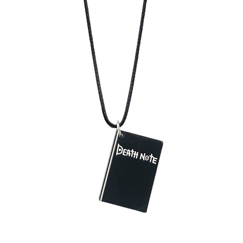 Anime Peripherals Death Note Necklace Yagami Light Death Note Notebook Same Necklace Pendant
