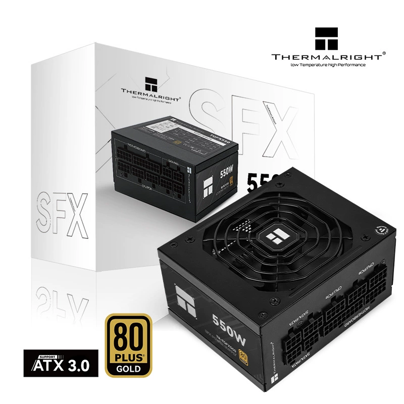 利民 TGFX550 ATX3.0 золотой сертификат, полностью модульный блок питания для настольного компьютера, номинальная мощность 550Вт