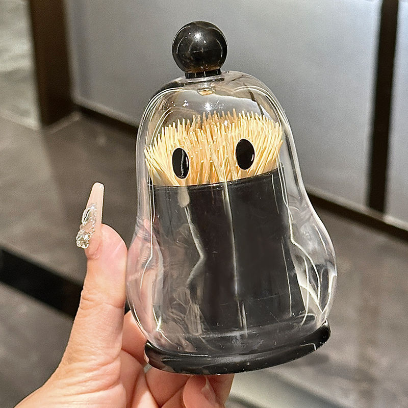 PET 두꺼운 면/이쑤시개 보관 튜브 [투명 색상]