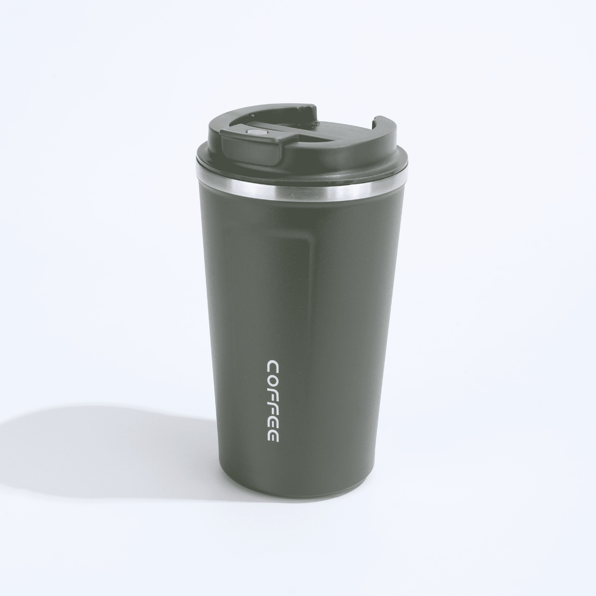 Taza de café de temperatura inteligente transfronteriza de segunda generación de acero inoxidable multifuncional taza de aislamiento térmico para bebidas dobles taza portátil al aire libre