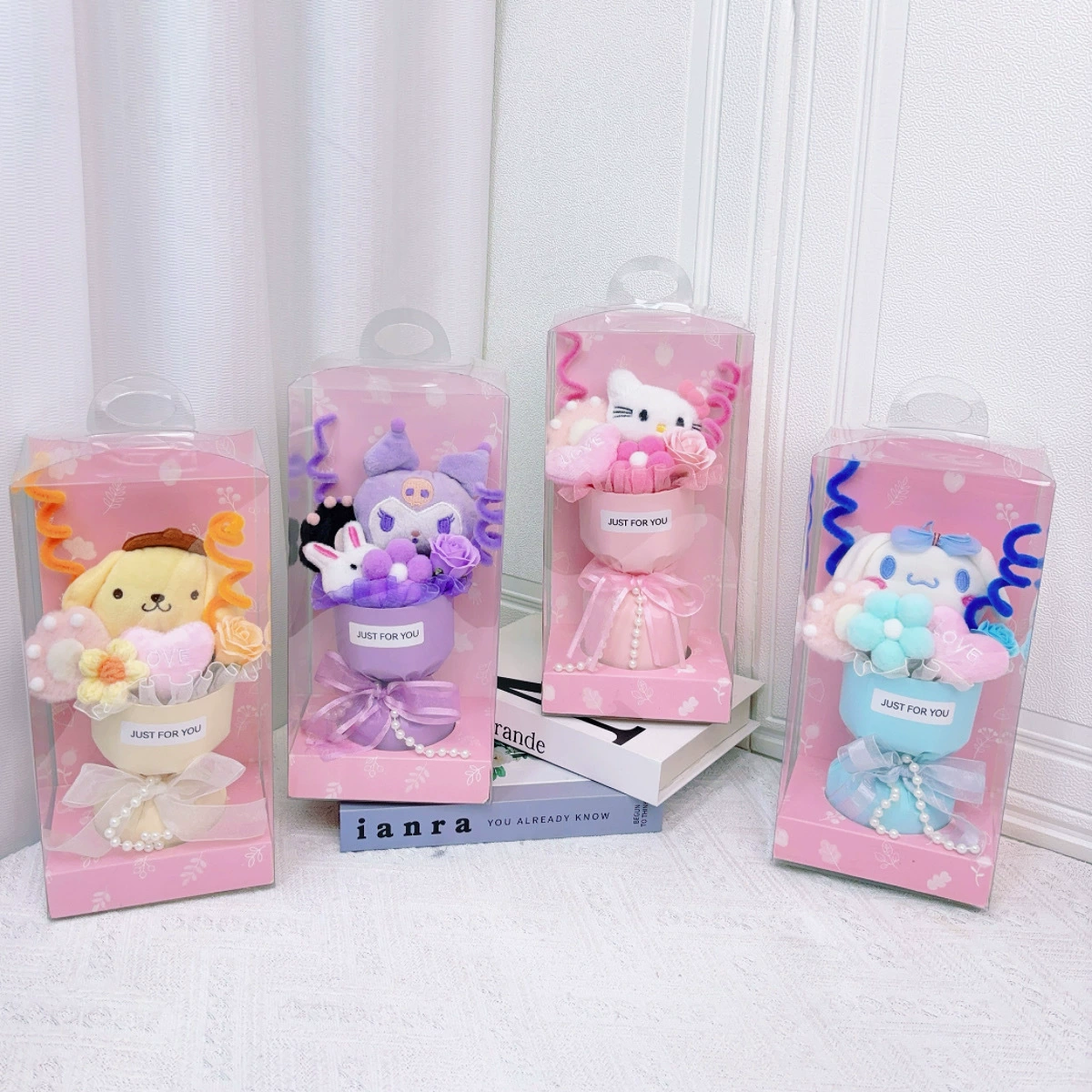 Hello Kitty, кукла, реалистичная подарочная коробка, букет, розы