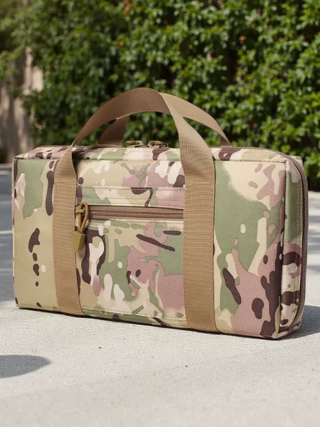 Camouflage Tactical Storage Bag, Tool Storage Bag, Outdoor Portable Tactical Accessory Hanging Bag