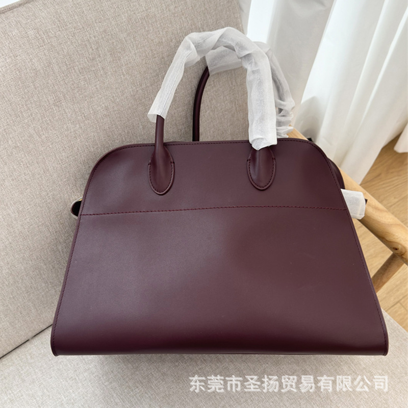 董潔同項レトロThe * Row大容量本革X15トートバッグ通勤ハンドバッグ脇下カバンレディース