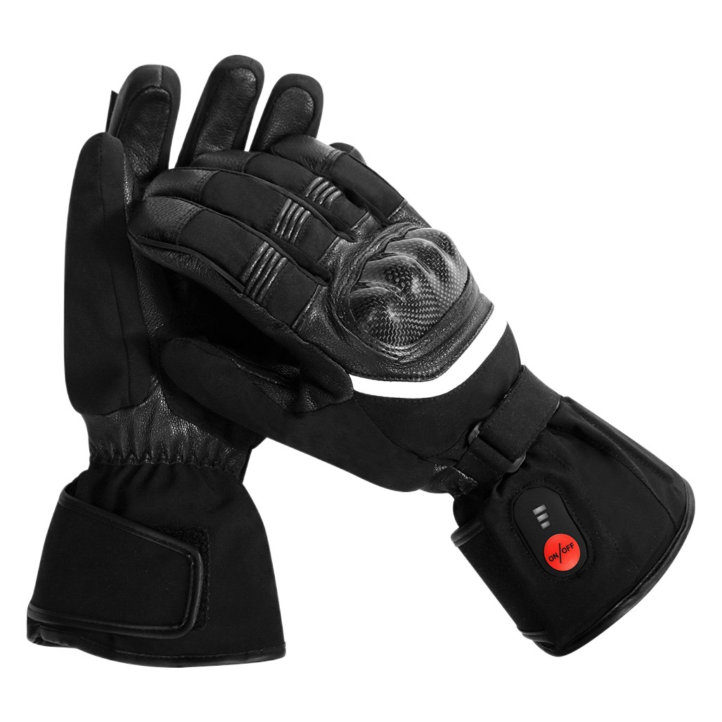 SALVADOR de otoño e invierno guantes de montar en motocicleta deportes al aire libre guantes de calefacción de la batería de litio de calefacción guantes calientes