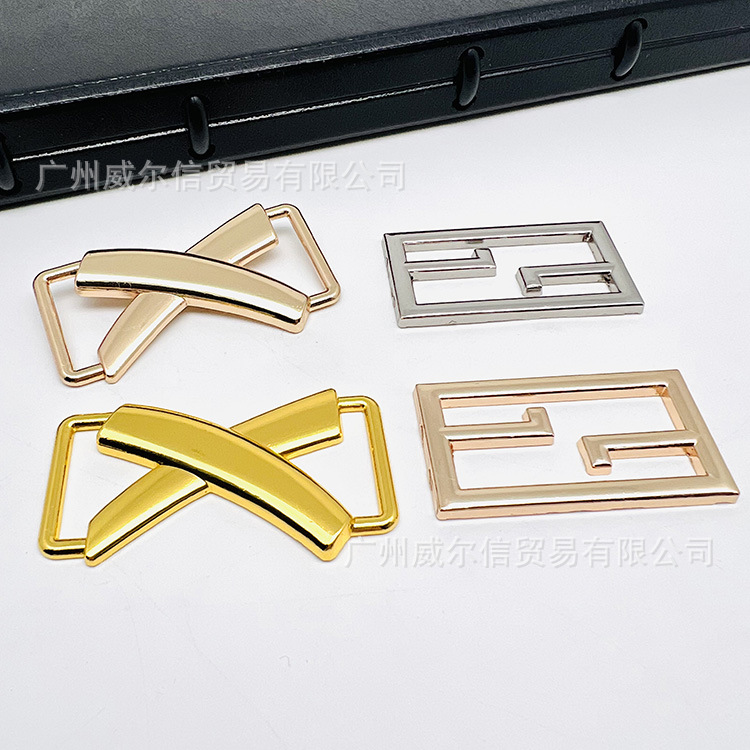 厂家现货金属合金扣鞋扣皮带扣 链条扣服装箱包鞋帽饰品配件BK260