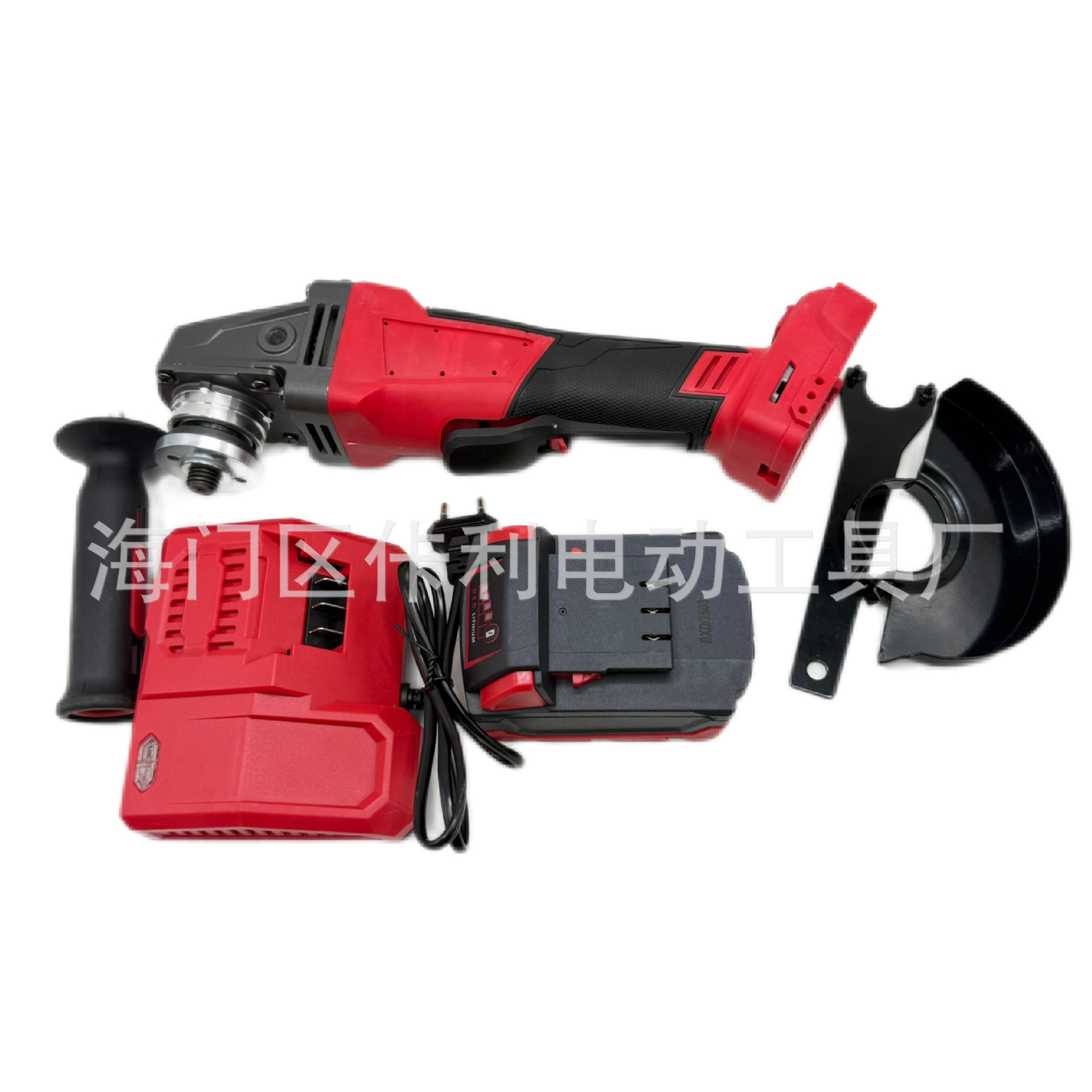 跨境外贸125角磨机米沃奇插脚电池套装抛光机大功率厂家直销