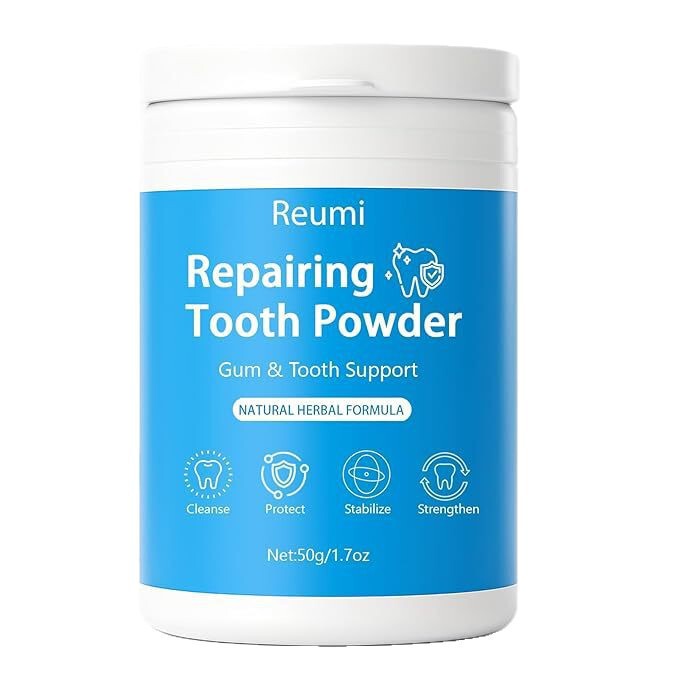 Reumi Tooth Repairing Powder,天然牙粉清洁清新口气保护牙齿|undefined
