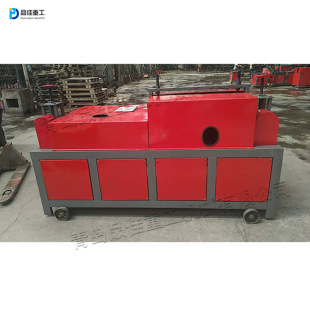 Electric slot round steel rust removal machine special-shaped steel angle iron rust removal equipment square tube threaded steel bar rust removal machine