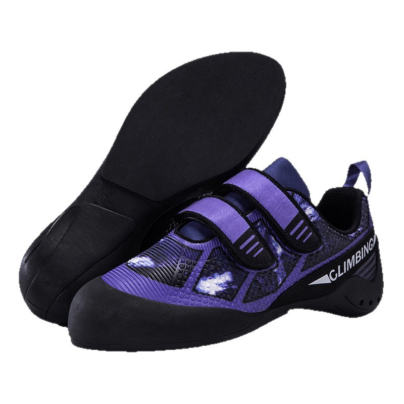 Factory-Customized Professional Lightweight and Strong-Grip Indoor Bouldering Climbing Training Shoes for Beginners, Men and Women