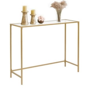 Sofa Table Side Table Tempered Glass Modern Console Table Amazon Independent Station Cross-Border Hot Sale