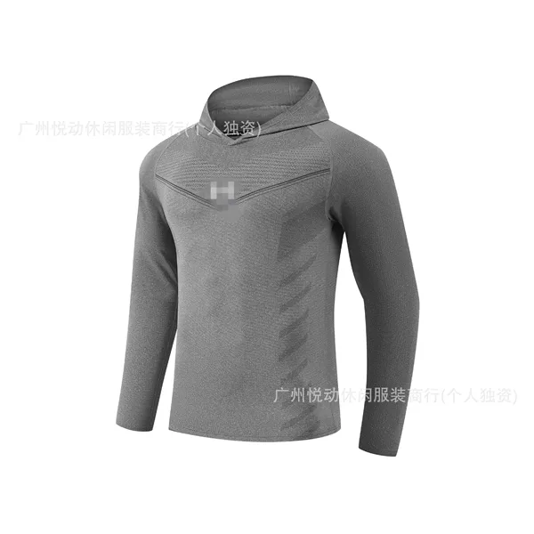 Autumn sports hoodie for men, suitable for cycling, climbing, running, and basketball training; a lightweight, long-sleeved pullover jacket