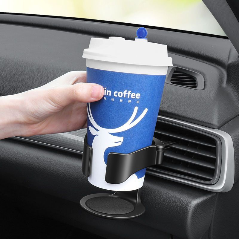 Car Cup Holder Air Conditioning Air Outlet Beverage Holder Car Multifunctional Tea Cup Holder Ashtray Fixing Bracket