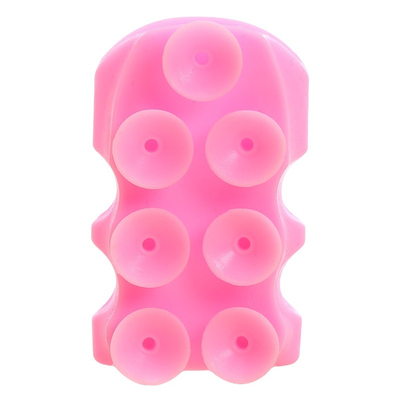 Shower suction cup silicone non-perforated universal bracket bathroom shower shower head strong adsorption holder base