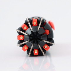 汽車用品八合一螺絲刀 帶LED手電筒車用便攜式多功能戶外工具