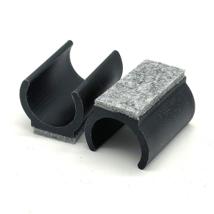 Wool Felt Open U-shaped Foot Pad Bow Chair Silent Protective Mat Sledge Chair Wear-resistant Non-slip Furniture Protective Mat