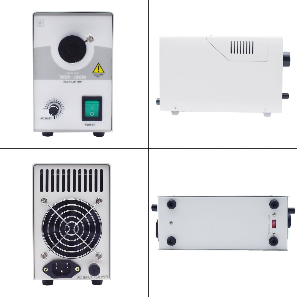 Галогенная лампа мощностью 150 Вт, входное напряжение сети 110 В или 220 В, выходное напряжение 24 В, компактный портативный источник холодного света