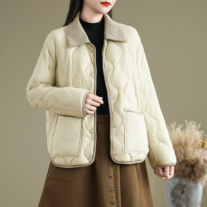 Зимняя короткая бархатная рубашка, пуховик,Oversize