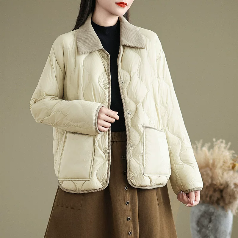 Зимняя короткая бархатная рубашка, пуховик,Oversize