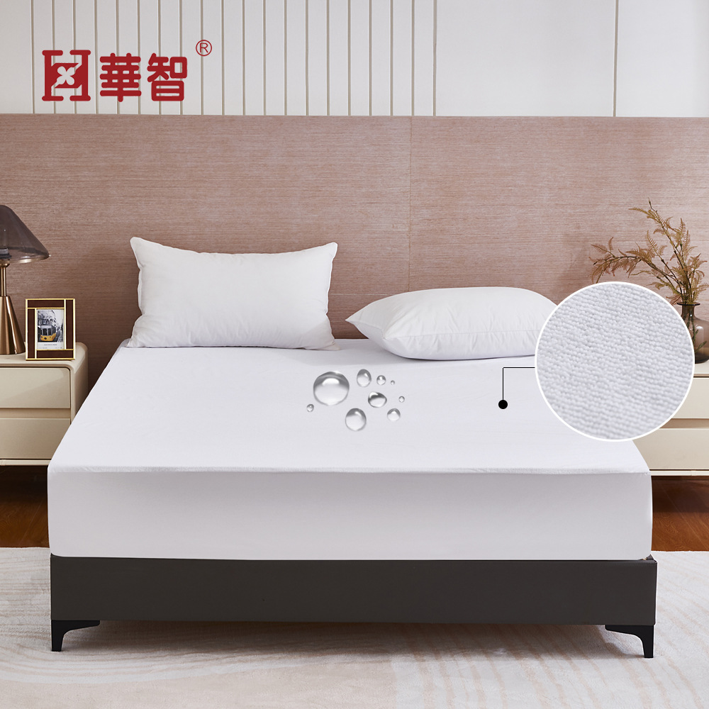 Amazon foreign trade microfiber towel cloth waterproof bed sheet bedspread diaper pad baby mattress dustproof protective cover